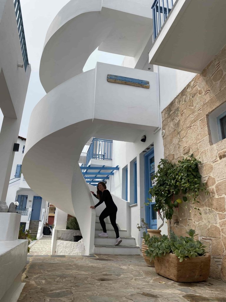 Walk at Agistri island