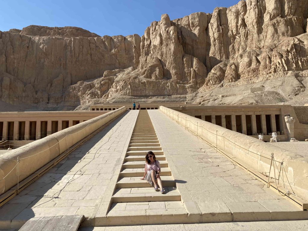 Entrance to the Temple of Queen Hatshepsut