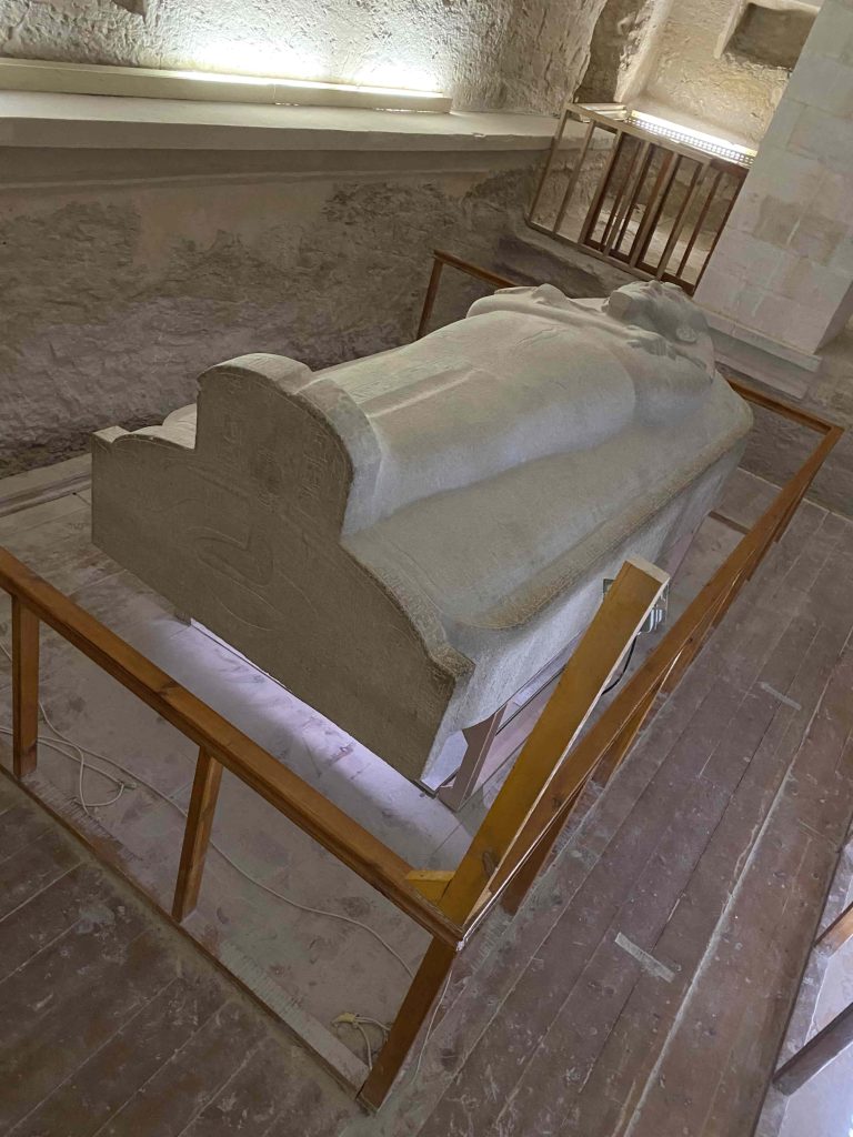 Crypts in the tombs of the pharaohs