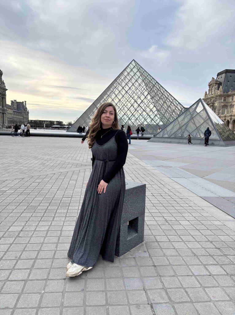 Louvre Museum Piramids, Paris 