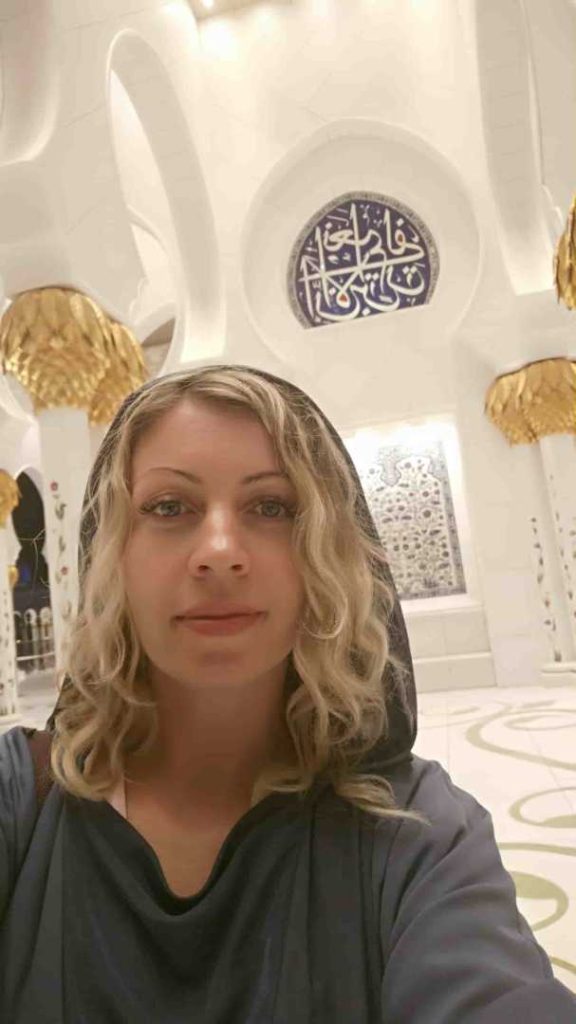 Inside of Sheikh Zayed Mosque