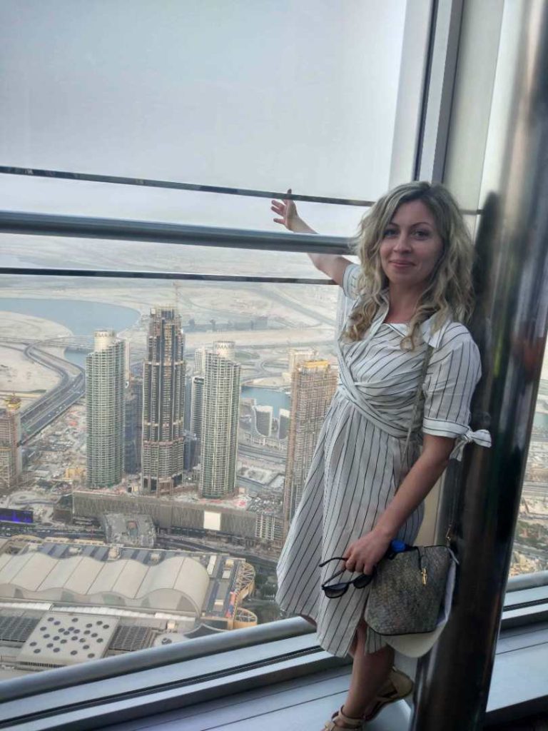 View from Burj Khalifa 